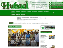 Tablet Screenshot of hubaalmedia.net
